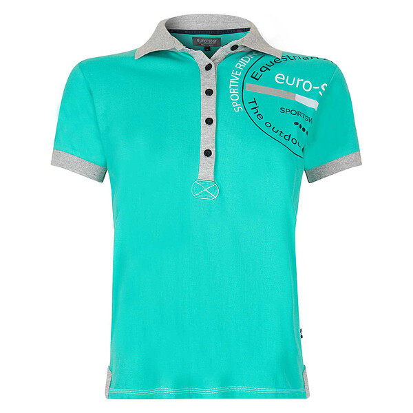 Euro-Star Shirt Polly aqua XL  