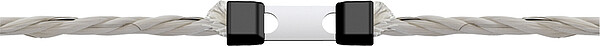 Litzclip Seilverbinder Edelst. 6mm  