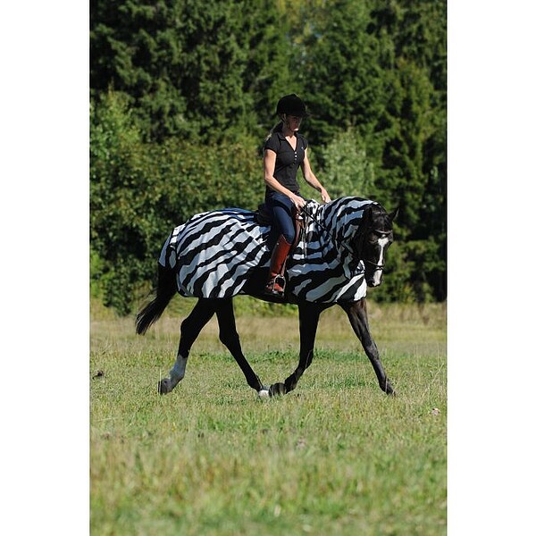 Bucas Buzz-Off Riding Zebra  