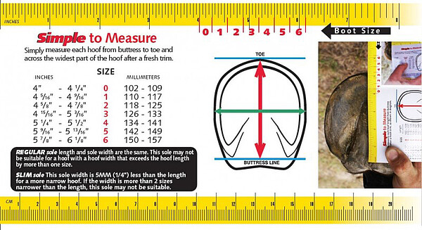 Cavallo Hufschuhe Trek Reg. Gr.1 bk (RL) 