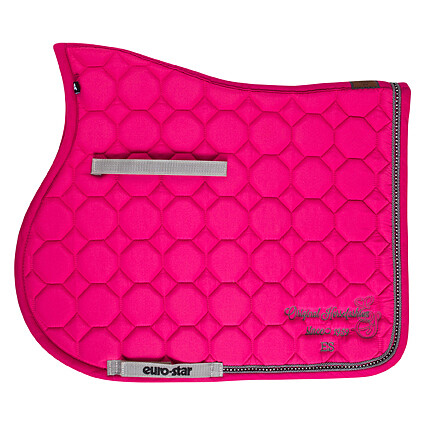 Euro-Star Saddle Pad Crystal raspberry D 