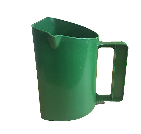 Futterschaufel 2 Liter dunkelgrün  