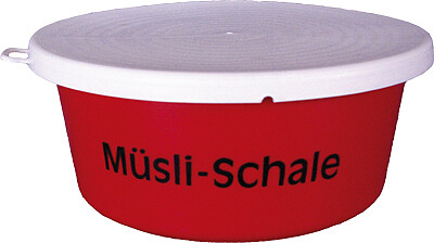 Müsli-Schale 5 Liter mit Deckel *  