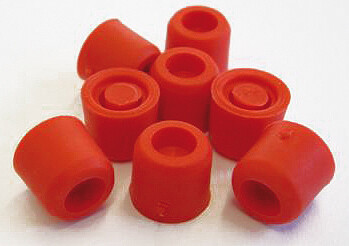 Hepp Verschlussstopfen aus Gummi/Plastik für Gewindelöcher Beutel mit 40 Stück 