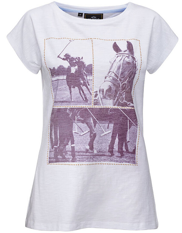 HV Polo T-Shirt Pegram S white  