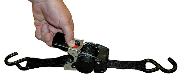 Automatik Zurrgurt mit Aufrollfunktion  