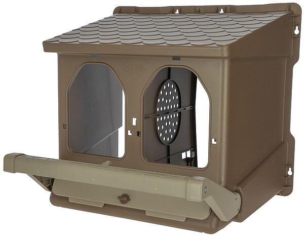 Doppellegenest aus recyceltem Kunstoff  