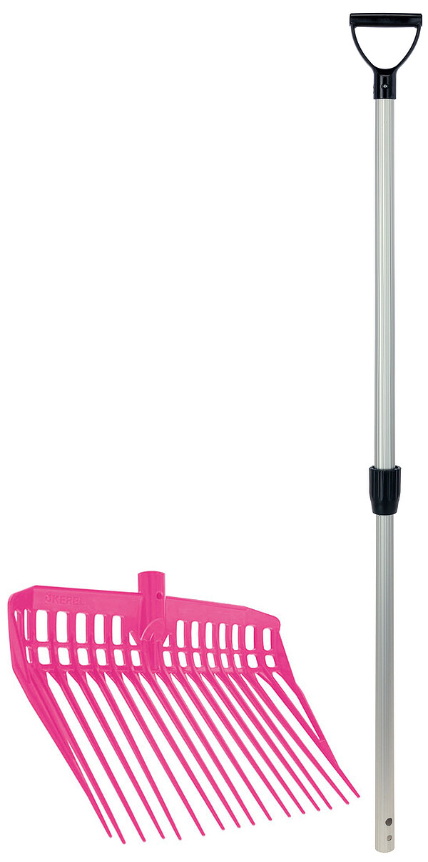 Ecofork Dunggabel / Alu Teleskopstiel  