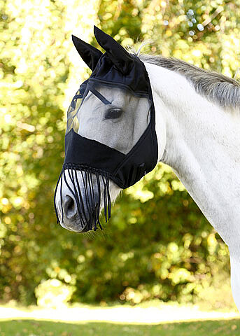 Fliegenmaske WB mit Ohren+Nüsternko.  