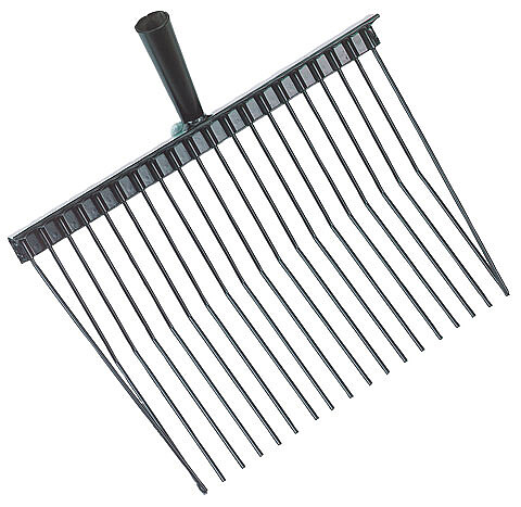 Pferdedunggabel Metall 20 Zinken  