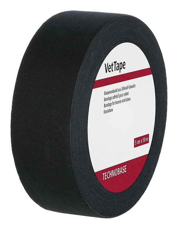 VetTape Klauenverband schwarz, mit Kauts 