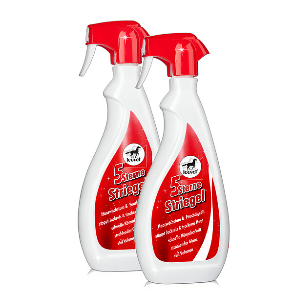 2x 5-Sterne Striegel 550ml  