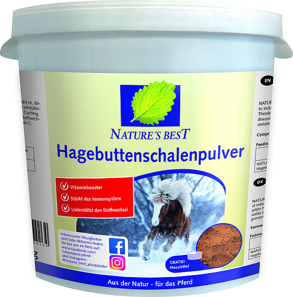 Natures Best Hagebuttenschalen Pulver 90 