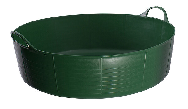 Tubtrugs flex. Futtertrog l.flach grün  