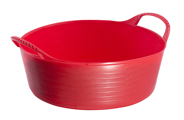 Tubtrugs flex. Futtertrog Mini rot  