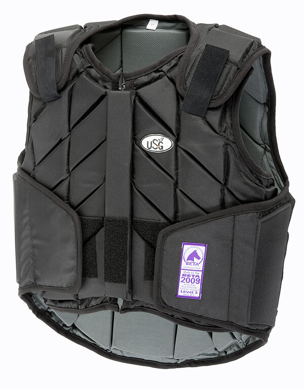 Eco Flexi Sicherheitsweste XL, schwarz  