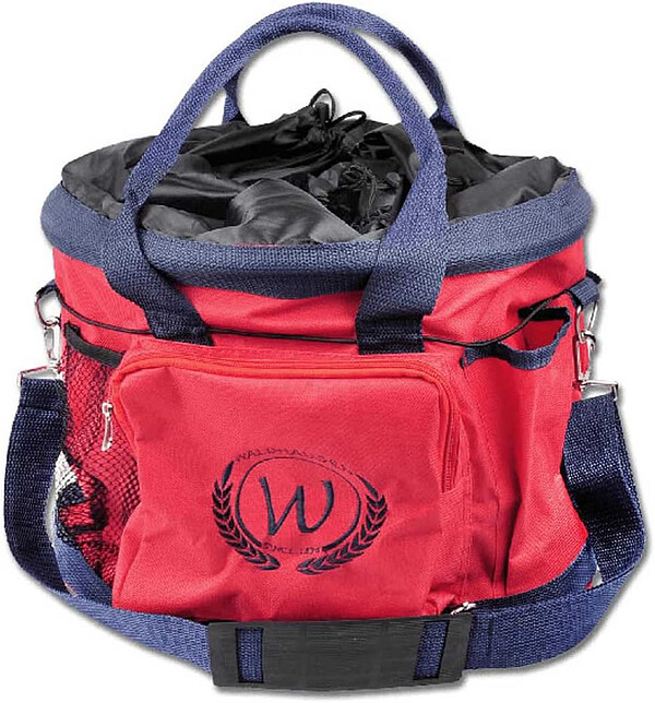Putztasche rot/blau  