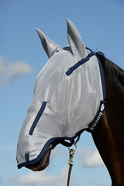 Bucas Buzz-​Off Full Face Fly Mask bl L  