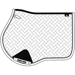 Euro-​Star Saddle Pad Nina DR white  