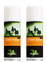 2 x Parisol Silber-​Spray a 200 ml  