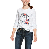 Girls Boho Pony T-​Sihrt 