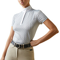 Showshirt Aptos pearl grey dot 