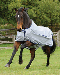 Bucas Buzz-​Off Classic 155cm silver/​blue