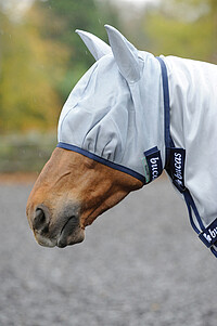 Bucas Buzz-​Off Maske M silver/​blue 