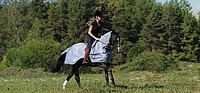 Bucas Buzz-​Off Riding Blue 145 cm 