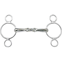 3-​Ring-​Wassertrense EDELSTAHL doppelt  