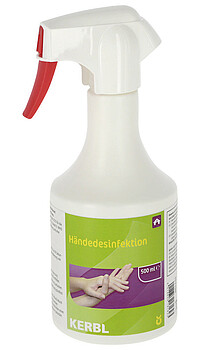 Handdesinfektion 500 ml, Sprühkopf  