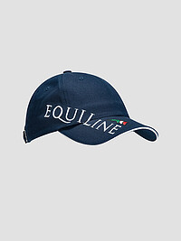 Equiline Base Cap Logo blau  