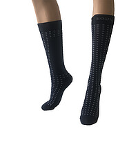 Equiline Socke mit Quadraten 35-​38 blue  