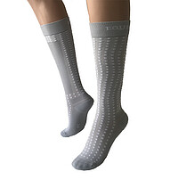 Equiline Socke mit Quadraten 35-​38 vap 