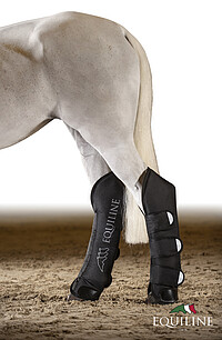 Equiline Transportgamaschen Rex black WB 