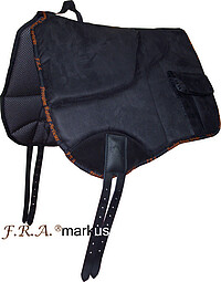 Reitkissen Markus schwarz Pony  