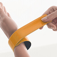 Reflektor Armband orange  