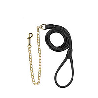 Führleine Leder mit Kette 270cm  