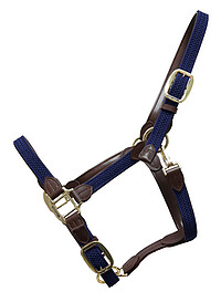 Stallhalfter Plaited Nylon VB navy  