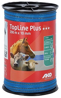 AKO Topline Plus Weidezaunband 200mx10mm