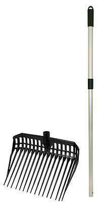 Ecofork Dunggabel / Alu Teleskopstiel  