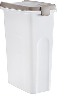 Futtercontainer 40 lt, braun/​weiß 