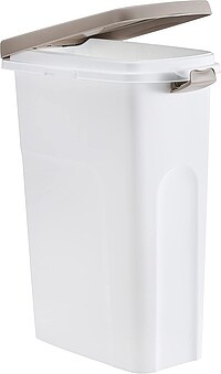 Futtercontainer 40 lt, braun/weiß  