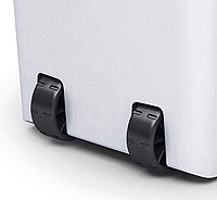 Futtercontainer 40 lt, braun/weiß  