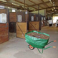 Gartentasche 270l für Schubkarren "Barro 