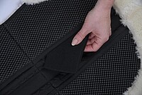 Korrektursattelkissen Antislip Webpelz  