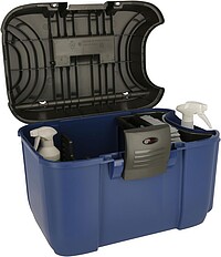 Putzbox Jumbo blau/schwarz mit herausneh 