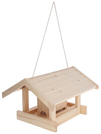 Vogelfutterhaus Leitenberg, Holz 