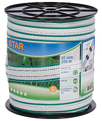 Weidezaunband Star 200m 40mm  