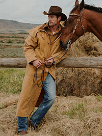 Canvas Riding Coat  